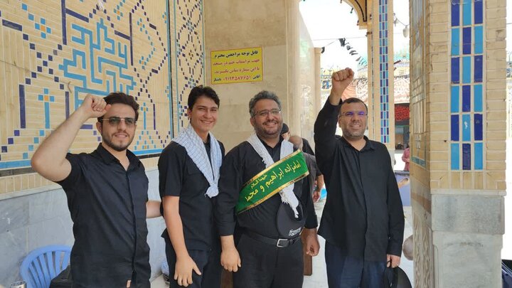 تصاویر / تدارکات اسکان و پذیرایی در امامزادگان ابراهیم و محمد(ع) قم برای زائران تشییع رهبر شهید