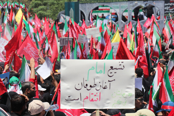 تصاویر / تشییع «قائد شهید امت» در تهران