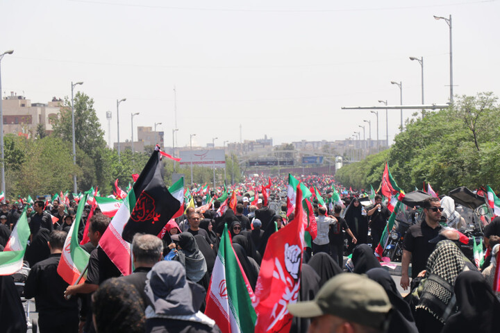 تصاویر / تشییع «قائد شهید امت» در تهران