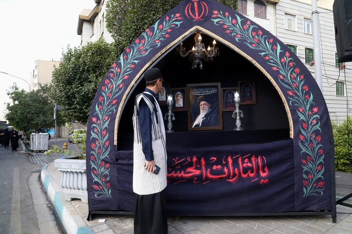 تصاویر/ حضور بختیاری‌ها در مراسم رهبر شهید