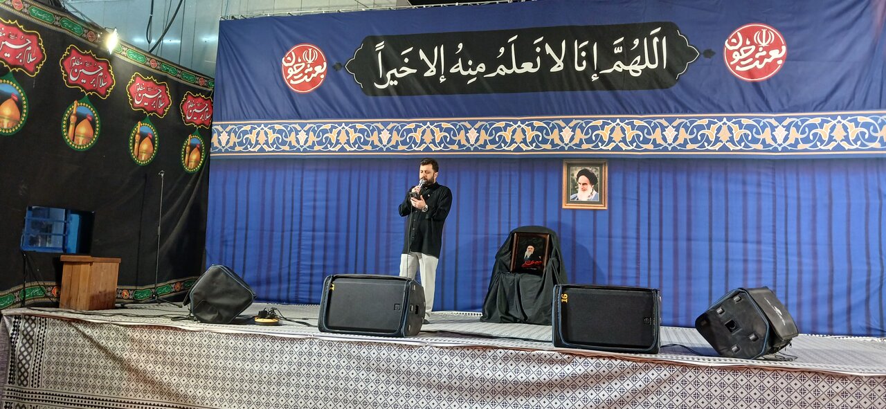 مراسم سوگواری رهبرشهید دراجتماعات مردمی مشهد