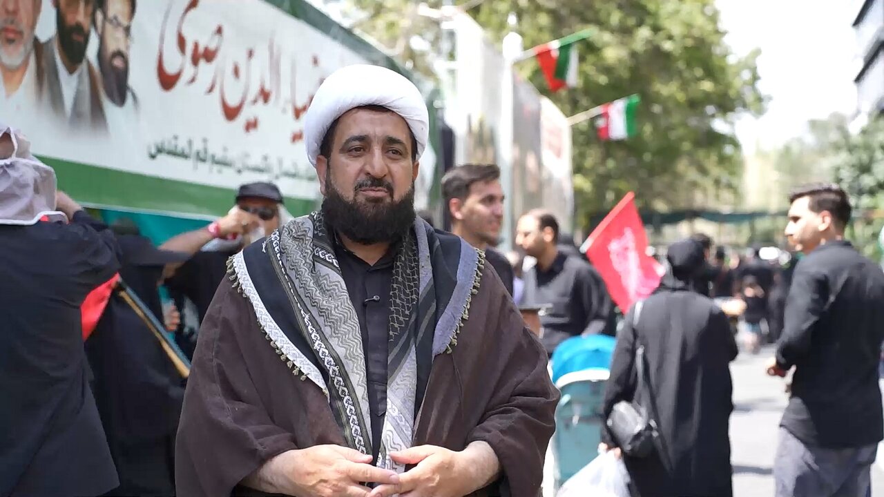 فیلم | حضور طلاب و روحانیون جامعه المصطفی العالمیه در مراسم تشییع آقای شهید ایران