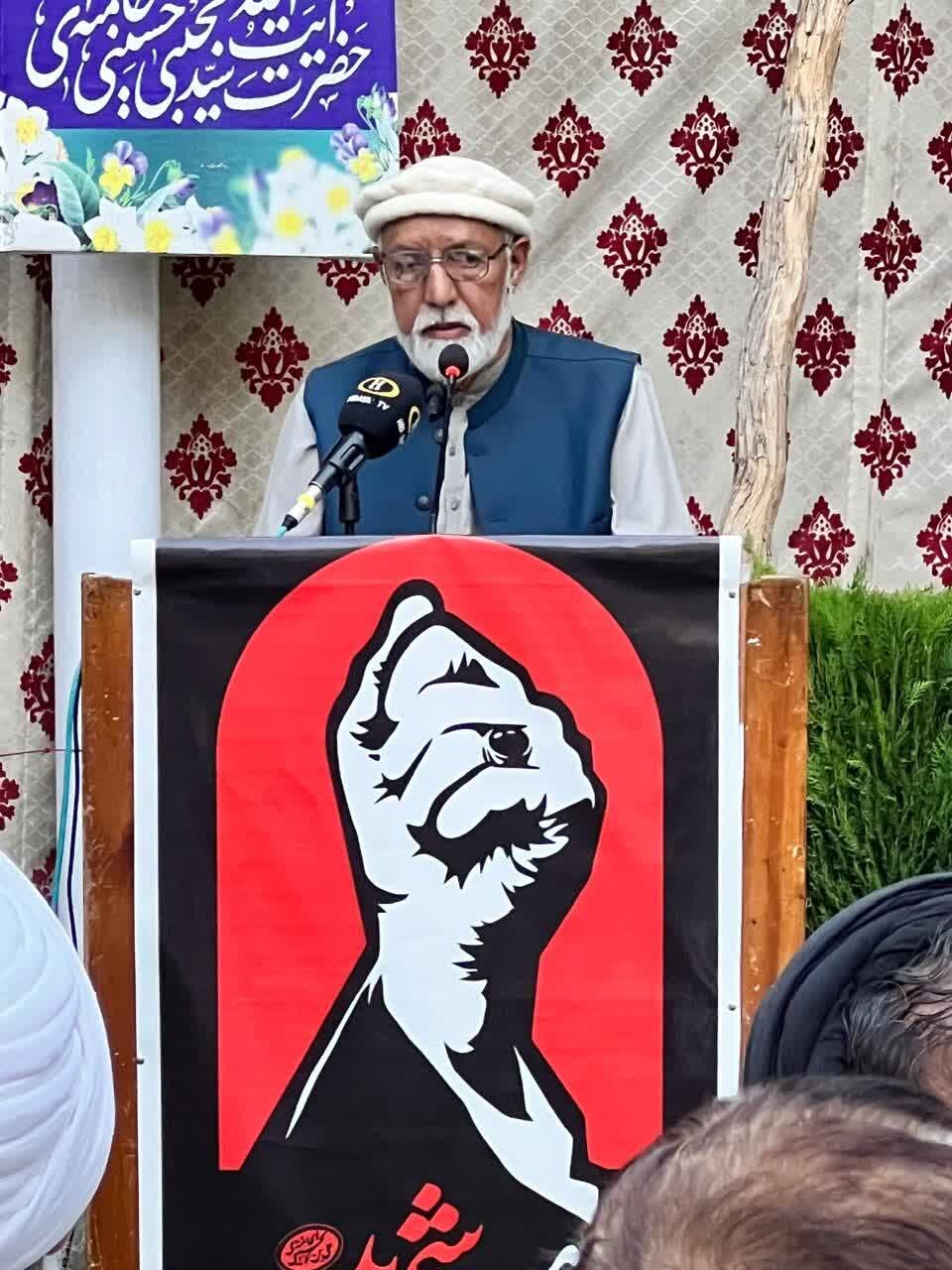 سکردو میں رہبرِ شہید کی یاد میں عظیم الشان اجتماع: رہبرِ معظم کی پوری زندگی توحید، عدل، آزادی، عزتِ امت اور مظلوموں کی حمایت کے لیے وقف رہی، مقررین