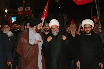 تصاویر/ تداوم اجتماع خون‌خواهی مردم قرچک