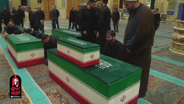 فیلم | آخرین حضور رهبر شهید انقلاب اسلامی در مسجد مقدس جمکران