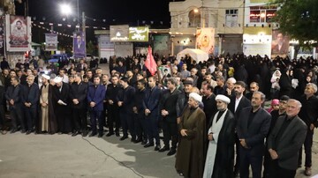 تصاویر/ موج صد و بیست و هشتم از تجمعات مردمی در چالدران