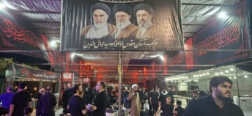 تصاویر/ تدارکات جامع اسکان و پذیرایی در موکب امامزاده جمال‌الدین(ع) برای زائران