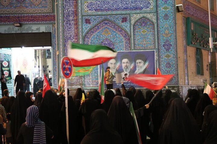 تصاویر/ تداوم اجتماع خون‌خواهی مردم قرچک