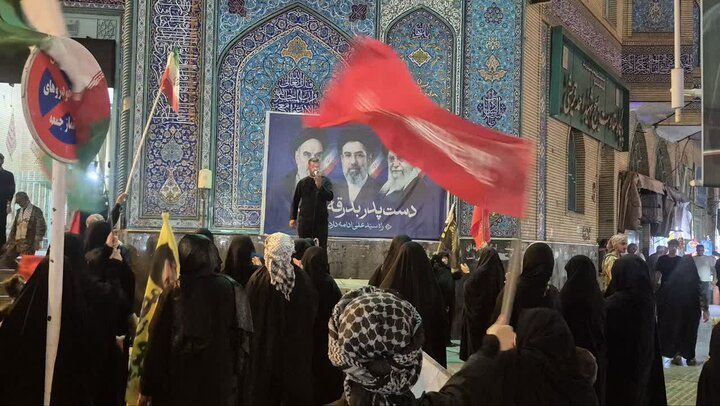 تصاویر/ تداوم اجتماع خون‌خواهی مردم قرچک