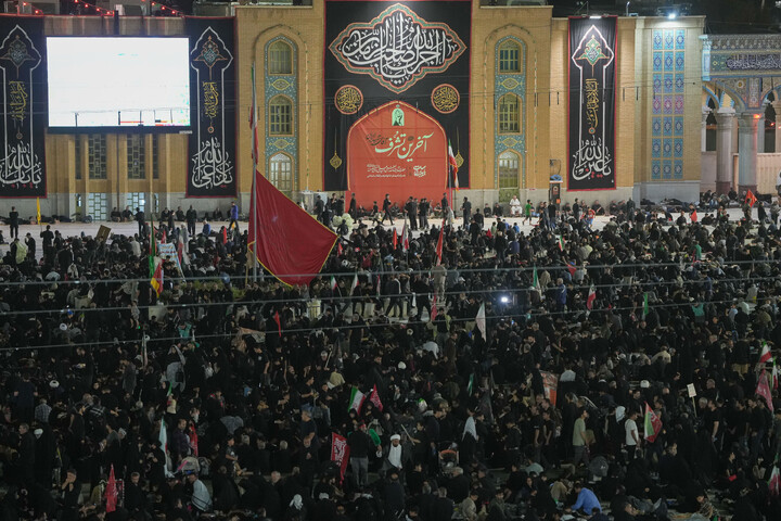 تصاویر/ حال و هوای مسجد مقدس جمکران در آستانه تشییع پیکر مطهر رهبر انقلاب