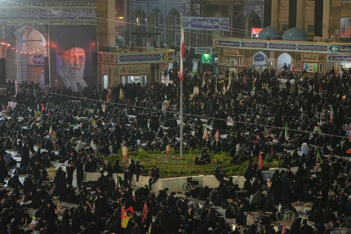 تصاویر/ حال و هوای مسجد مقدس جمکران در آستانه تشییع پیکر مطهر رهبر انقلاب