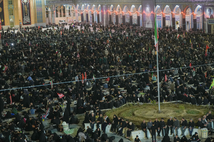 تصاویر/ حال و هوای مسجد مقدس جمکران در آستانه تشییع پیکر مطهر رهبر انقلاب