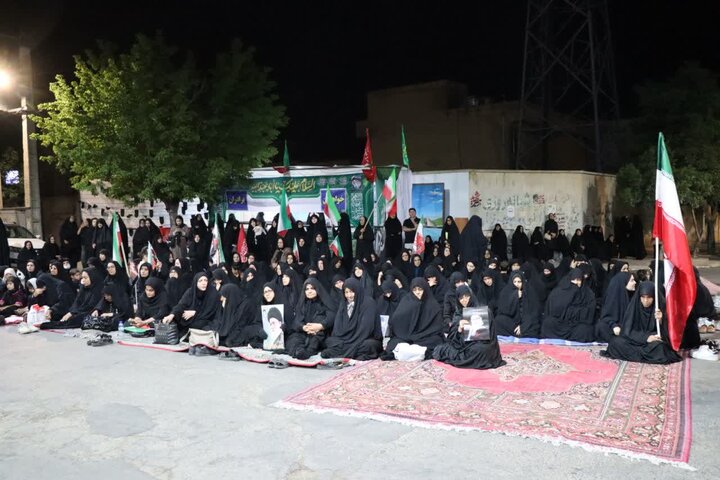 تصاویر/ صد و بیست و هشتمین شب از تجمعات مردمی در تکاب