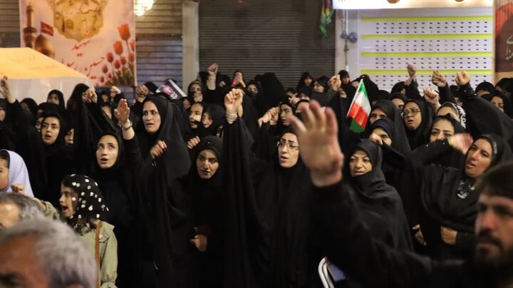 تصاویر/ موج صد و بیست و هشتم از تجمعات مردمی در چالدران