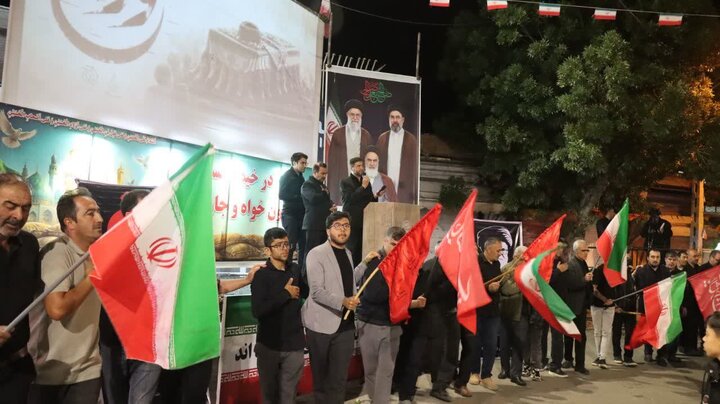 تصاویر/ موج صد و بیست و هشتم از تجمعات مردمی در چالدران