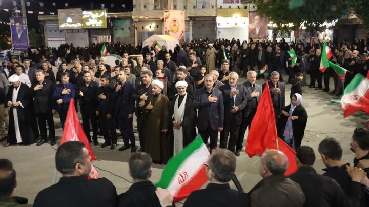 تصاویر/ موج صد و بیست و هشتم از تجمعات مردمی در چالدران