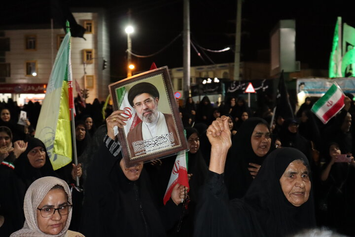 تصاویر/ مراسم عزاداری رهبر شهید انقلاب در دیّر
