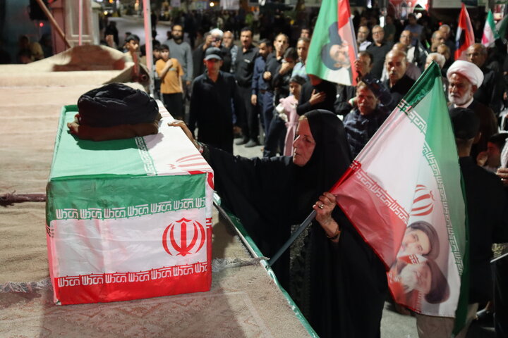 تصاویر/ مراسم عزاداری رهبر شهید انقلاب در دیّر