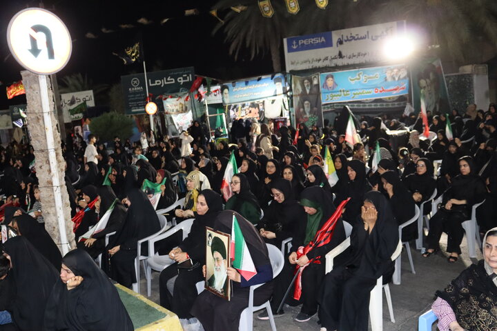 تصاویر/ مراسم عزاداری رهبر شهید انقلاب در دیّر