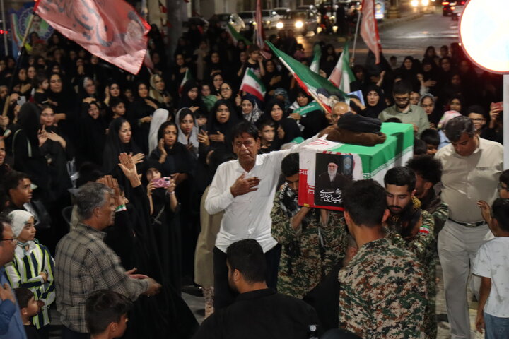 تصاویر/ مراسم عزاداری رهبر شهید انقلاب در دیّر