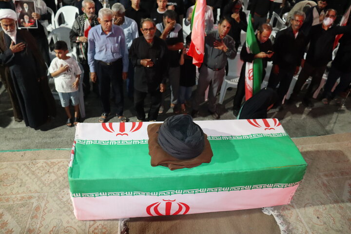 تصاویر/ مراسم عزاداری رهبر شهید انقلاب در دیّر