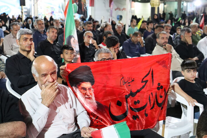 تصاویر/ مراسم عزاداری رهبر شهید انقلاب در دیّر