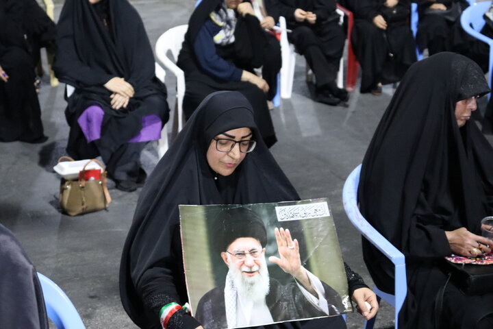تصاویر/ مراسم عزاداری رهبر شهید انقلاب در دیّر