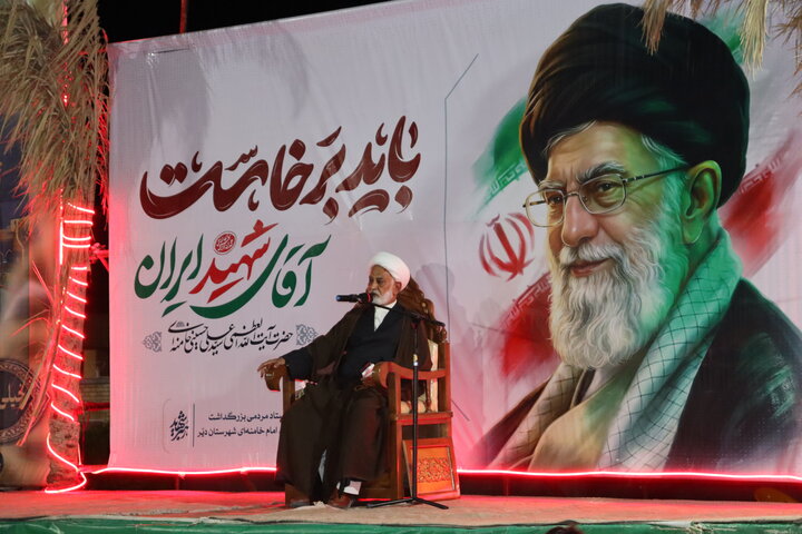 تصاویر/ مراسم عزاداری رهبر شهید انقلاب در دیّر