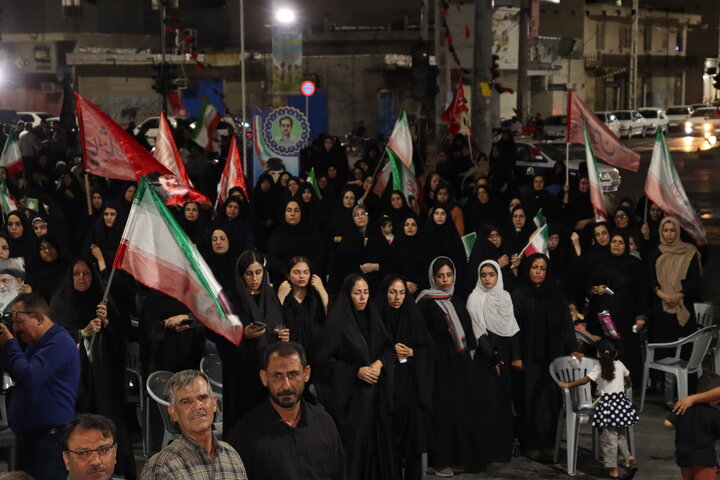 تصاویر/ مراسم عزاداری رهبر شهید انقلاب در دیّر