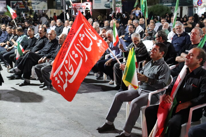 تصاویر/ مراسم عزاداری رهبر شهید انقلاب در دیّر