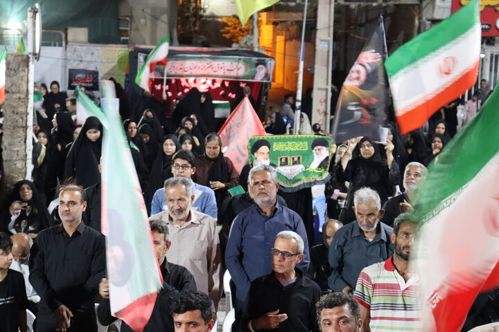 تصاویر/ مراسم عزاداری رهبر شهید انقلاب در دیّر