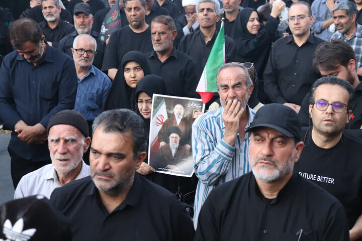 تصاویر / ملایر در سوگ آقای شهید ایران