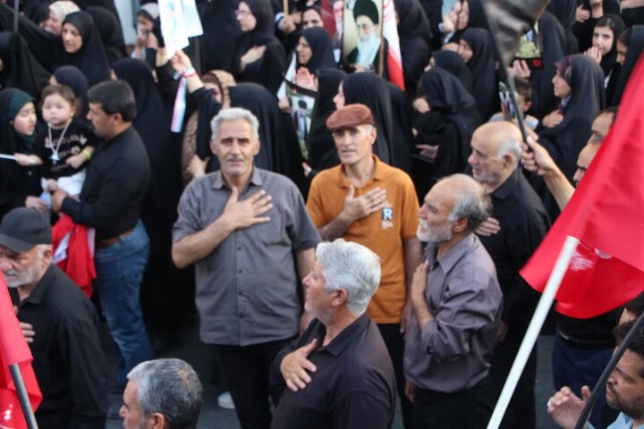 تصاویر / ملایر در سوگ آقای شهید ایران