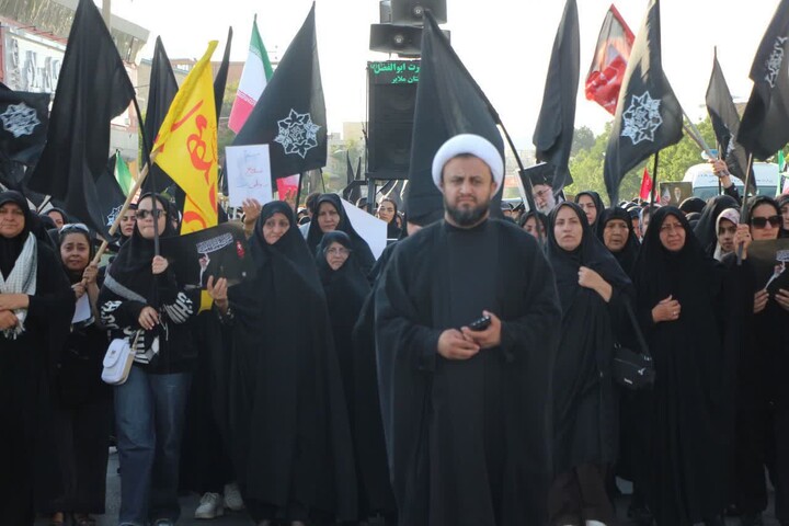 تصاویر / ملایر در سوگ آقای شهید ایران