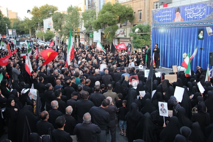 تصاویر / ملایر در سوگ آقای شهید ایران