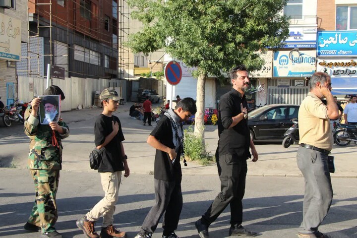 تصاویر / ملایر در سوگ آقای شهید ایران