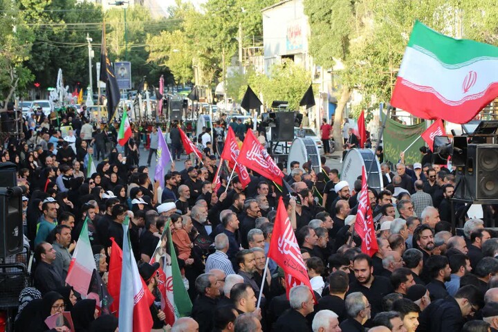 تصاویر / ملایر در سوگ آقای شهید ایران