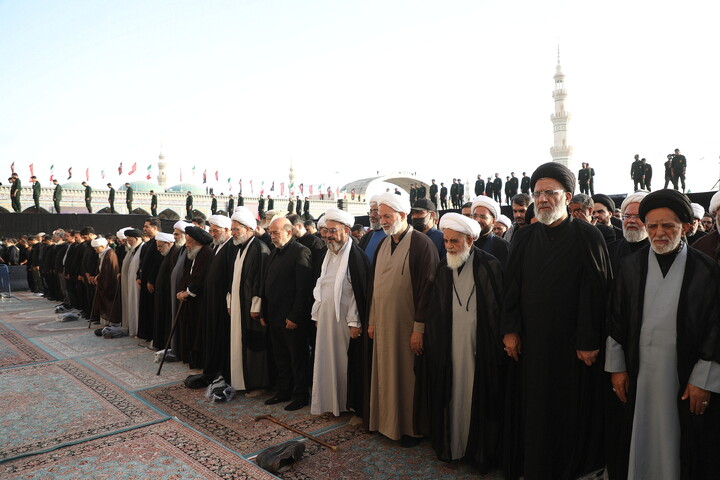 قم المقدسہ میں رہبر شہید (رہ) کی تشییع کے مناظر