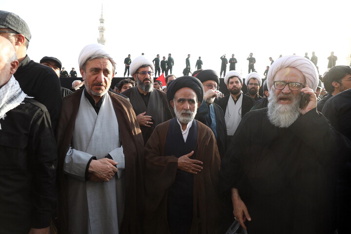 قم المقدسہ میں رہبر شہید (رہ) کی تشییع کے مناظر