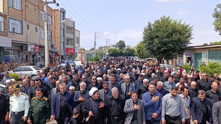 تصاویر/ همایش جاماندگان مراسم تشییع پیکر رهبر شهید انقلاب در بیله سوار