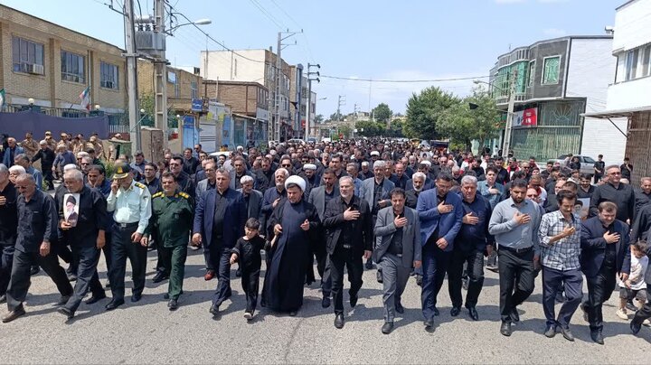 تصاویر/ همایش جاماندگان مراسم تشییع پیکر رهبر شهید انقلاب در بیله سوار