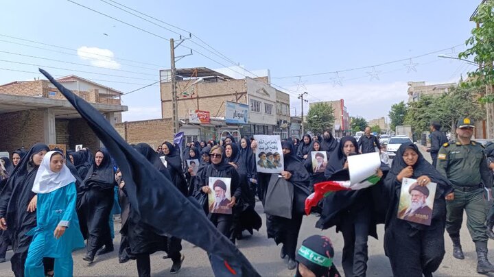 تصاویر/ همایش جاماندگان مراسم تشییع پیکر رهبر شهید انقلاب در بیله سوار