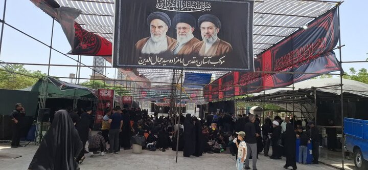 تصاویر | تدارکات جامع اسکان و پذیرایی در موکب امامزاده جمال‌الدین(ع) برای زائران