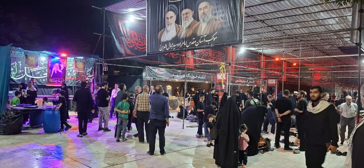 تصاویر | تدارکات جامع اسکان و پذیرایی در موکب امامزاده جمال‌الدین(ع) برای زائران