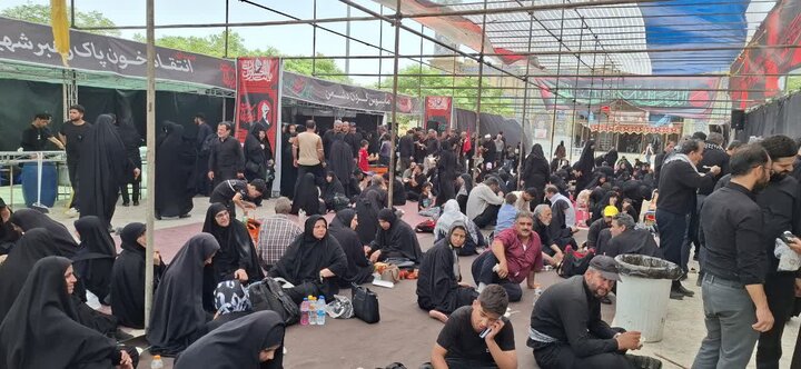 تصاویر | تدارکات جامع اسکان و پذیرایی در موکب امامزاده جمال‌الدین(ع) برای زائران