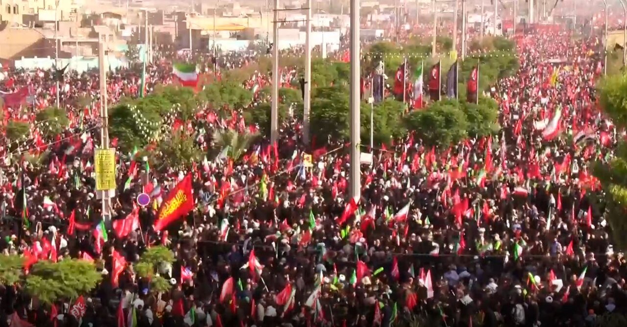 تشییع امام شهید در قم