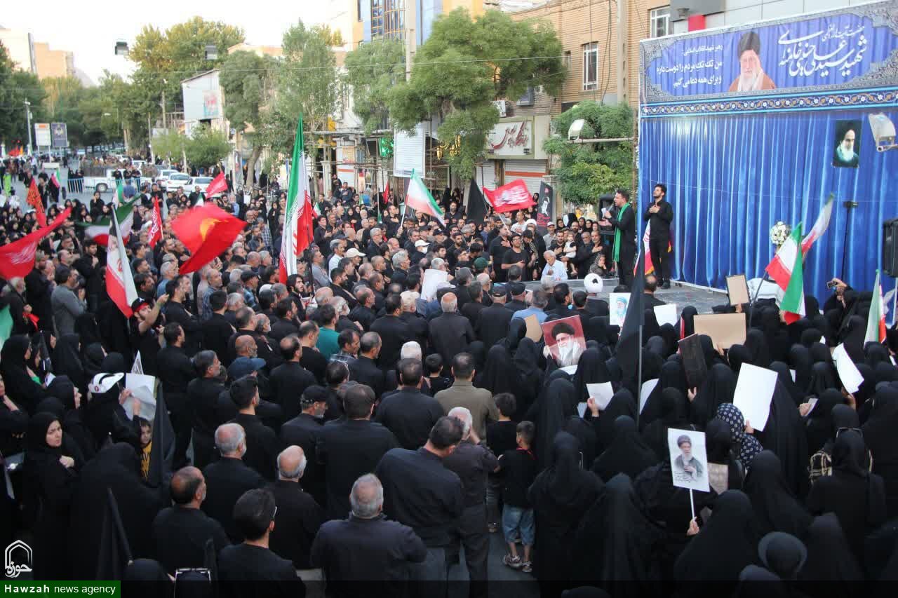تصاویر / ملایر در سوگ آقای شهید ایران