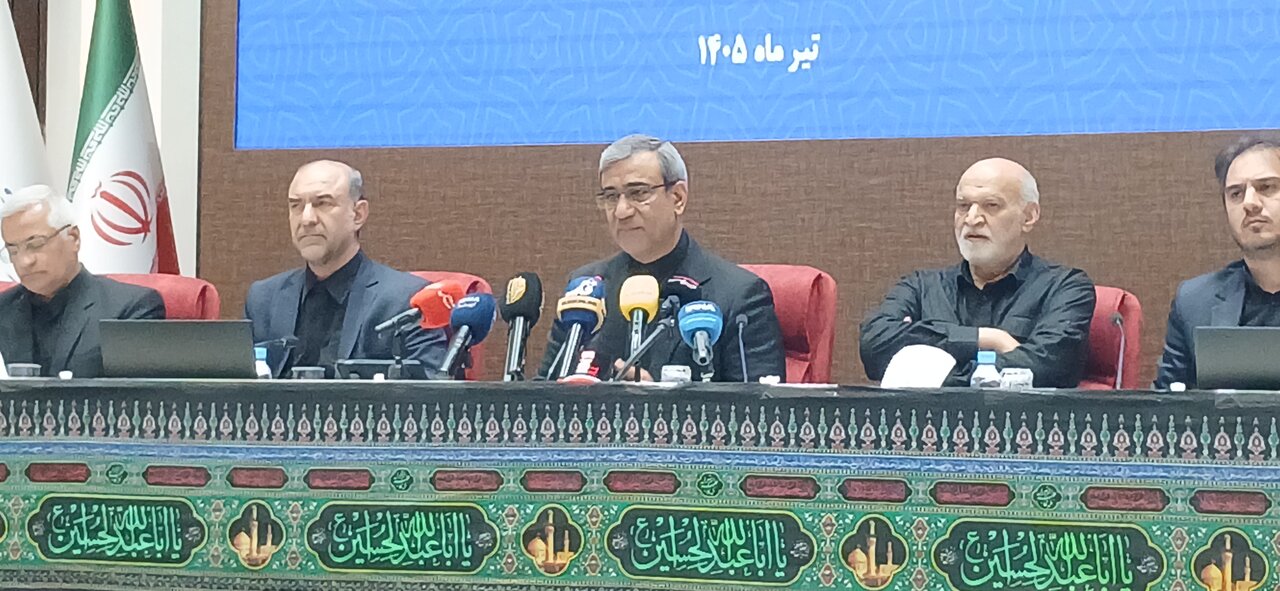 نشست خبری ستاد استانی برگزاری مراسم استقبال، وداع و تشییع پیکر رهبر شهید