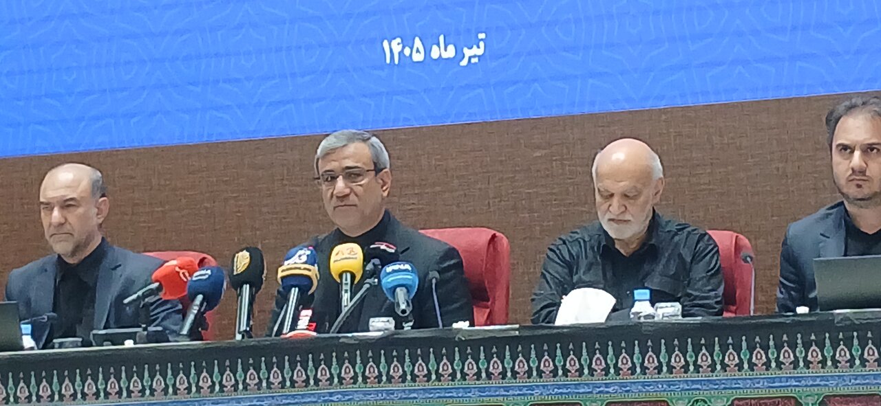 نشست خبری ستاد استانی برگزاری مراسم استقبال، وداع و تشییع پیکر رهبر شهید