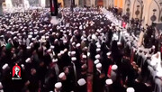 فيديو كامل | إقامة الصلاة على جثمان الإمام الخامنئي في العتبة العلوية